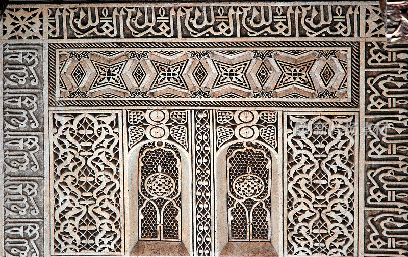 摩洛哥的传统手工艺zellige (tile)